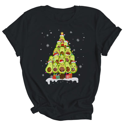Avocado Tree Christmas Light Funny Christmas Vegans Gifts Shirt & Sweatshirt | siriusteestore