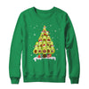 Avocado Tree Christmas Light Funny Christmas Vegans Gifts Shirt & Sweatshirt | siriusteestore