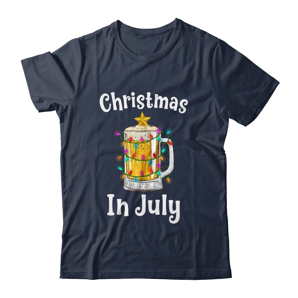 Awesome Beer Xmas Tree Summer For Christmas In July Shirt & Tank Top | siriusteestore