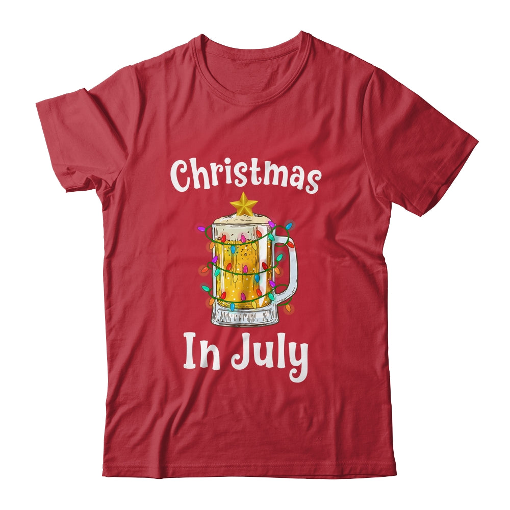 Awesome Beer Xmas Tree Summer For Christmas In July Shirt & Tank Top | siriusteestore