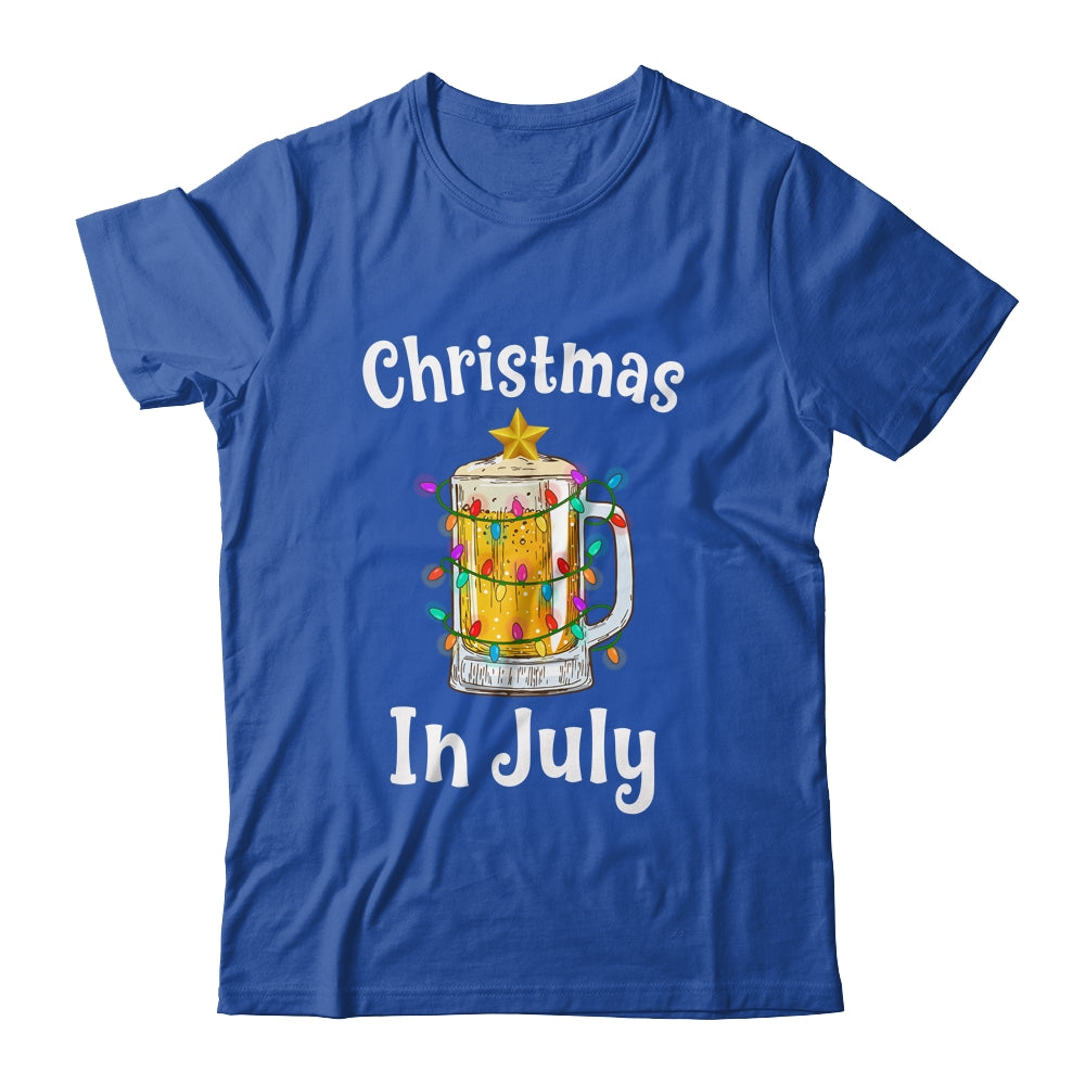 Awesome Beer Xmas Tree Summer For Christmas In July Shirt & Tank Top | siriusteestore