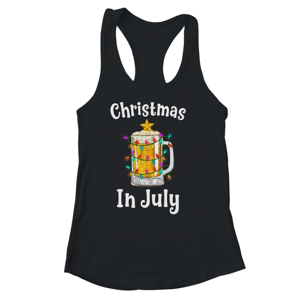 Awesome Beer Xmas Tree Summer For Christmas In July Shirt & Tank Top | siriusteestore
