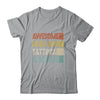 Awesome Dads Have Tattoos And Beards Fathers Day Vinage Shirt & Hoodie | siriusteestore