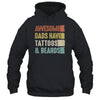 Awesome Dads Have Tattoos And Beards Fathers Day Vinage Shirt & Hoodie | siriusteestore