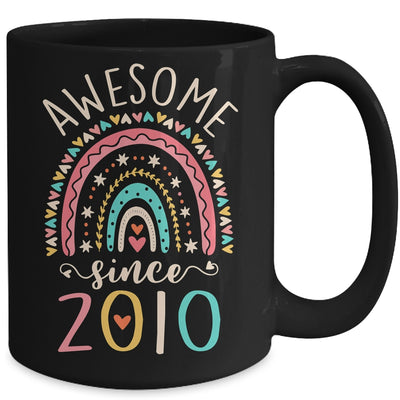 Awesome Since 2010 12th Birthday Rainbow Born In 2010 Mug | siriusteestore