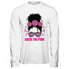 Back The Pink Breast Cancer Awareness Messy Bun Pink Ribbon Shirt & Hoodie | siriusteestore