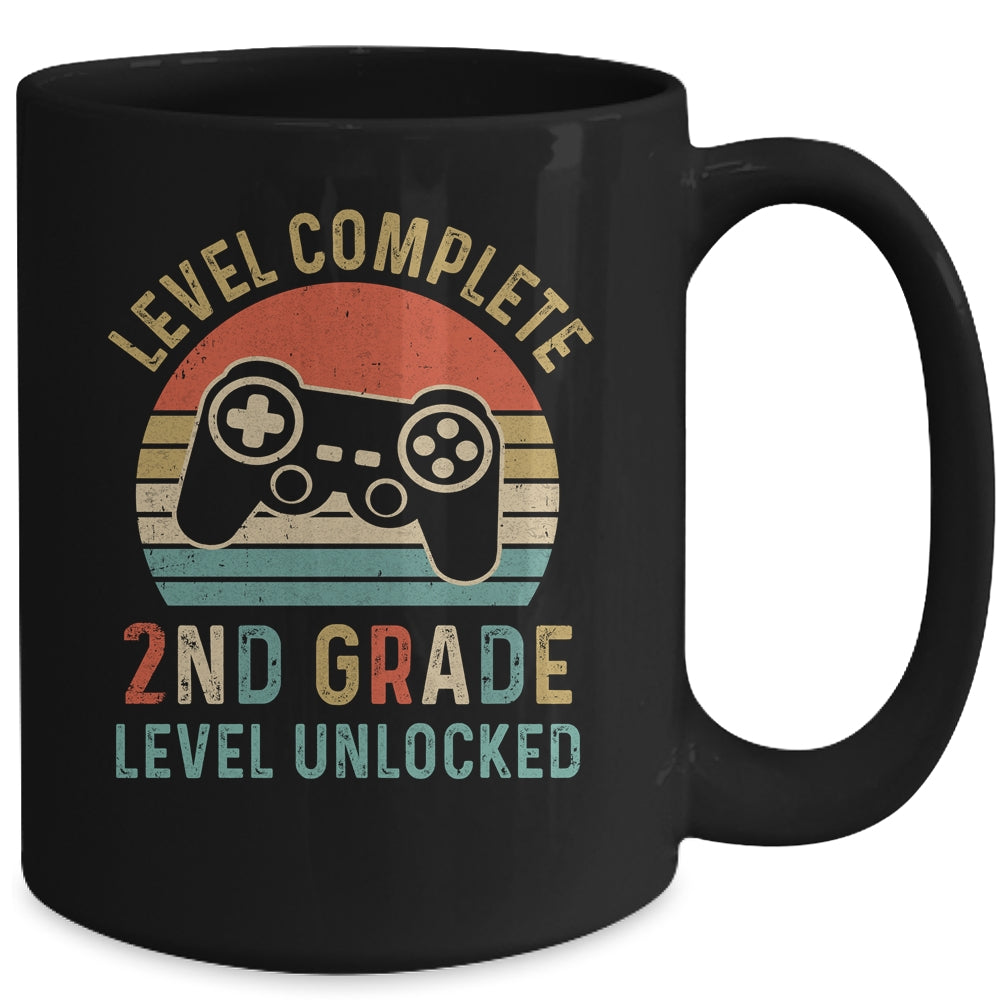 Back To School 2021 2nd Grade Gamer Retro Gaming Mug | siriusteestore