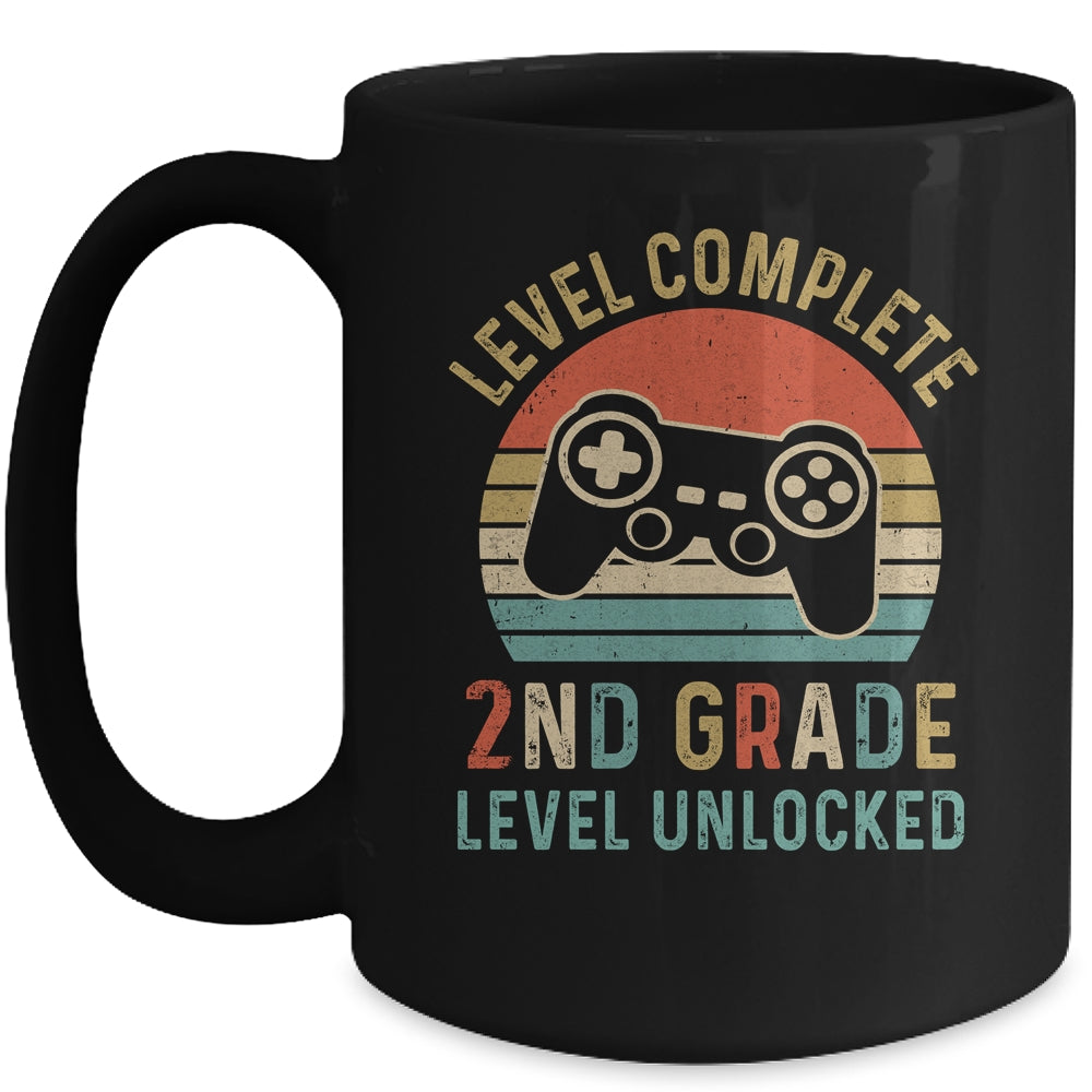 Back To School 2021 2nd Grade Gamer Retro Gaming Mug | siriusteestore