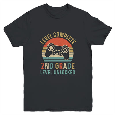 Back To School 2021 2nd Grade Gamer Retro Gaming Youth Shirt | siriusteestore