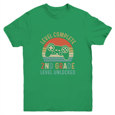 Back To School 2021 2nd Grade Gamer Retro Gaming Youth Shirt | siriusteestore