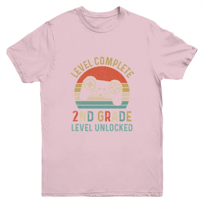 Back To School 2021 2nd Grade Gamer Retro Gaming Youth Shirt | siriusteestore