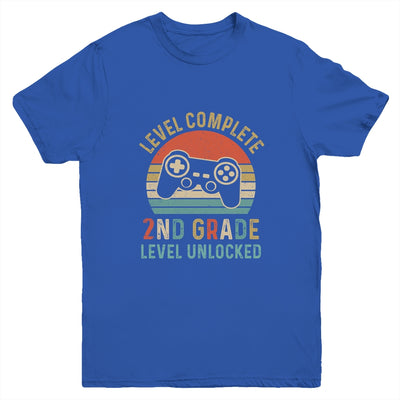 Back To School 2021 2nd Grade Gamer Retro Gaming Youth Shirt | siriusteestore