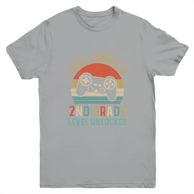 Back To School 2021 2nd Grade Gamer Retro Gaming Youth Shirt | siriusteestore