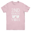 Back To School 2nd Grade Vibes Youth Shirt | siriusteestore