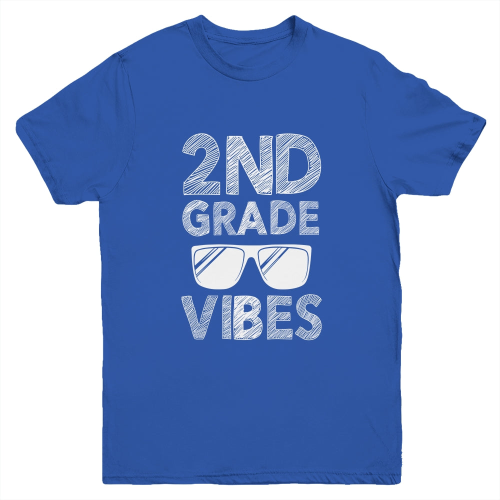 Back To School 2nd Grade Vibes Youth Shirt | siriusteestore