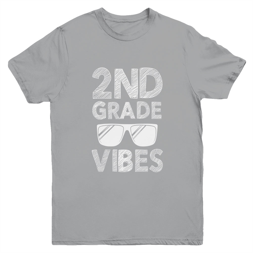 Back To School 2nd Grade Vibes Youth Shirt | siriusteestore