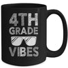 Back To School 4th Grade Vibes Mug | siriusteestore