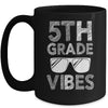 Back To School 5th Grade Vibes Mug | siriusteestore