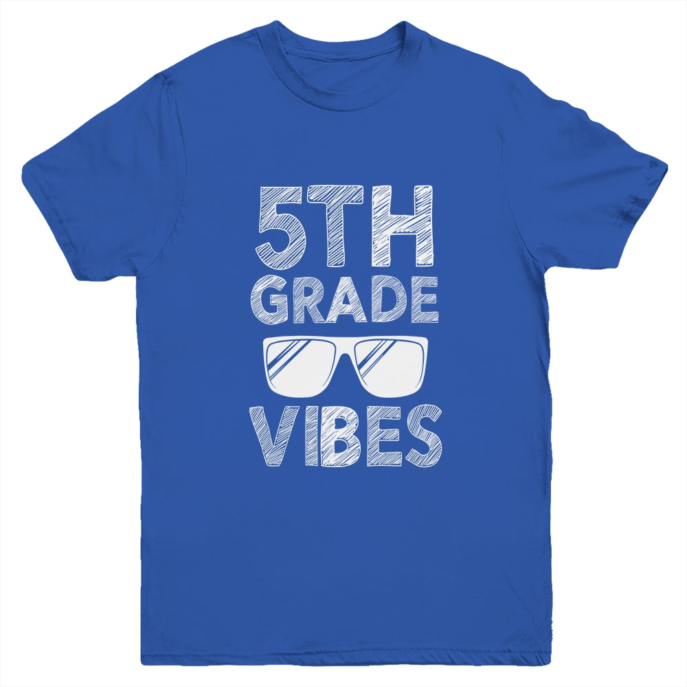 Back To School 5th Grade Vibes Youth Shirt | siriusteestore
