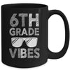 Back To School 6th Grade Vibes Mug | siriusteestore