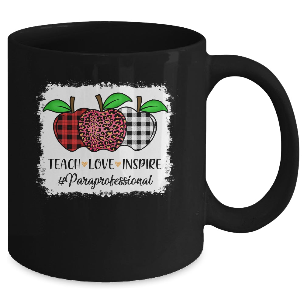 Back To School Para Paraprofessional Teacher Leopard Mug | siriusteestore
