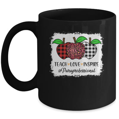 Back To School Para Paraprofessional Teacher Leopard Mug | siriusteestore