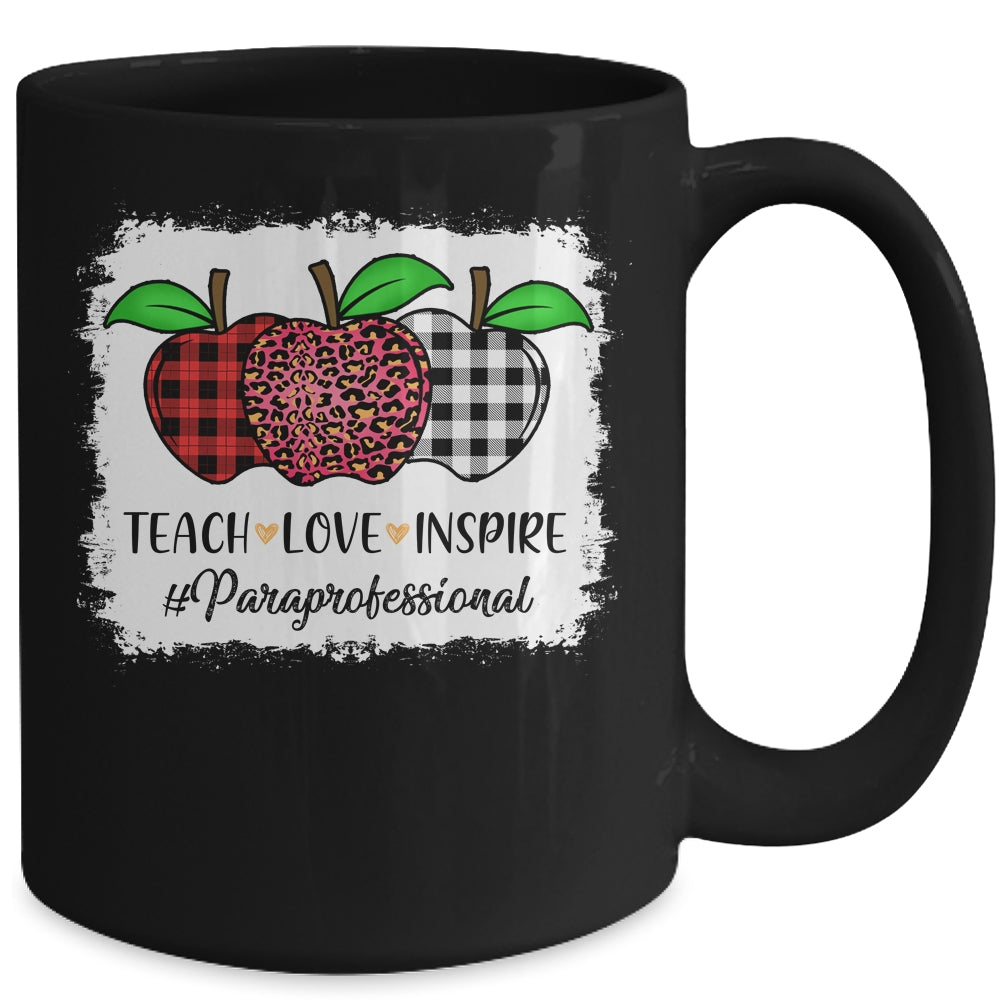 Back To School Para Paraprofessional Teacher Leopard Mug | siriusteestore