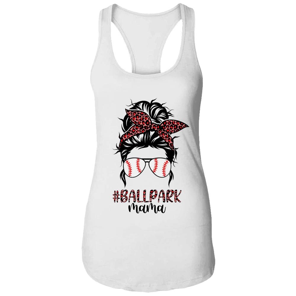 Ballpark Mama Baseball Softball Mothers Day Shirt & Tank Top | teecentury