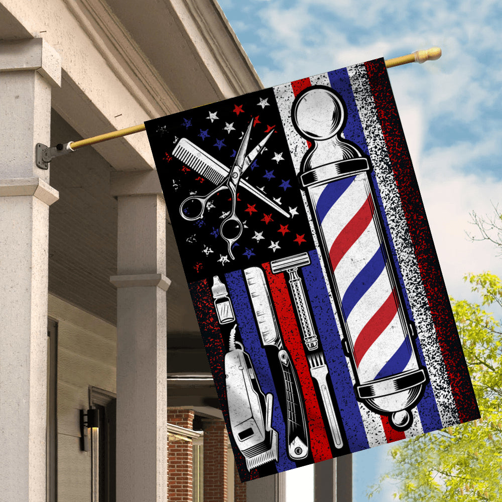 Barber Flag Proud Hairdresser And Hair Stylist | siriusteestore