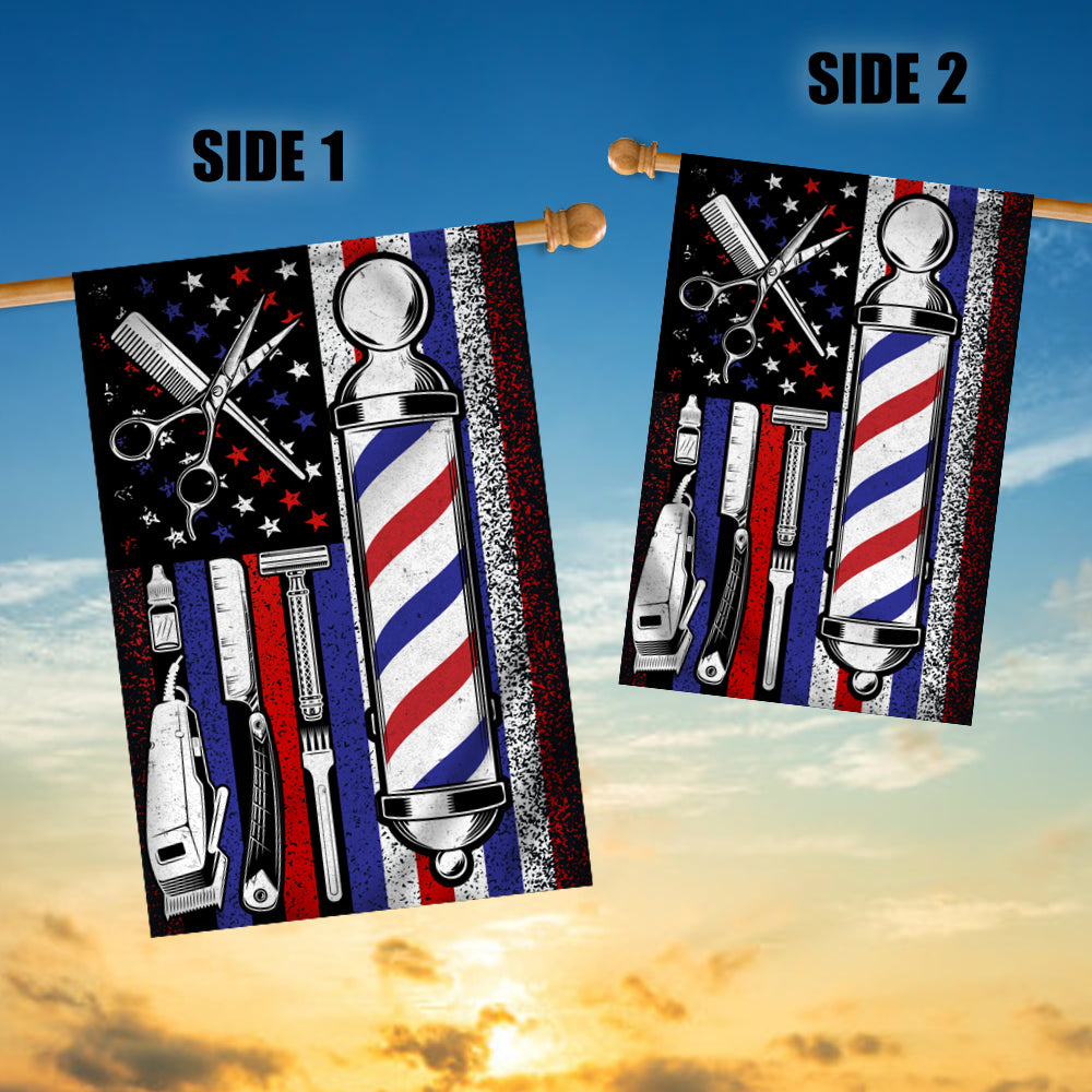 Barber Flag Proud Hairdresser And Hair Stylist | siriusteestore