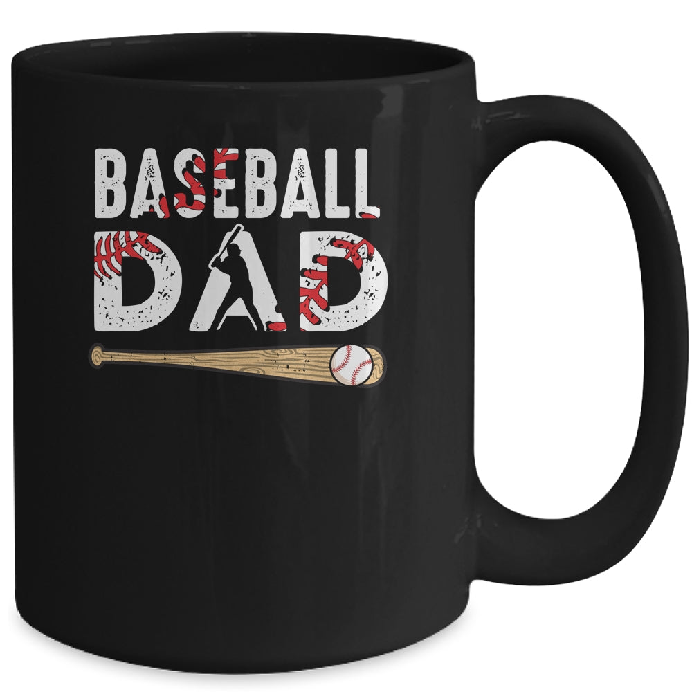 Baseball Dad Baseball Lover For Fathers Day Mug | siriusteestore