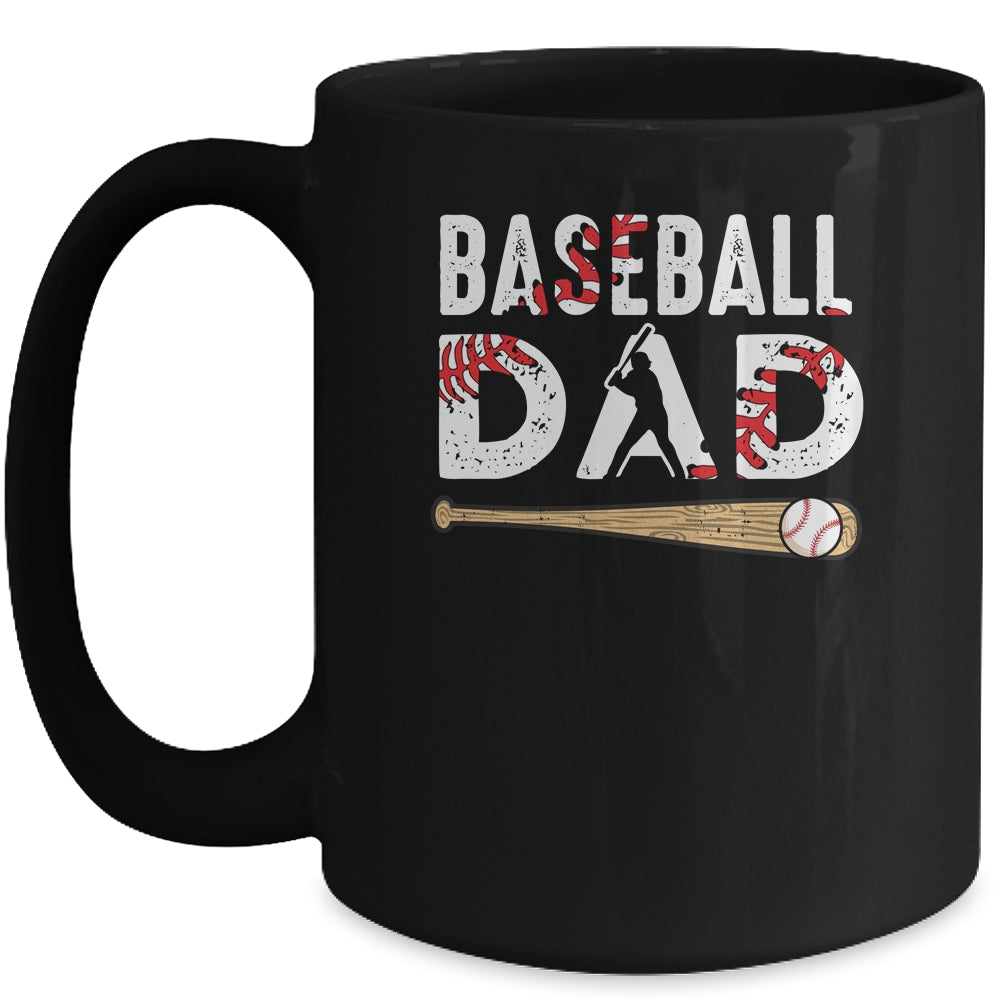 Baseball Dad Baseball Lover For Fathers Day Mug | siriusteestore