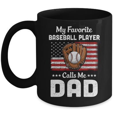 Baseball Dad My Favorite Baseball Player Calls Me Dad Mug | siriusteestore