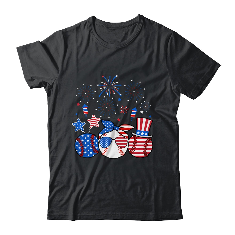 Baseball Lover Patriotic 4th Of July Independence Day Shirt & Tank Top | siriusteestore