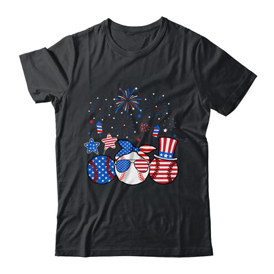 Baseball Lover Patriotic 4th Of July Independence Day Shirt & Tank Top | siriusteestore