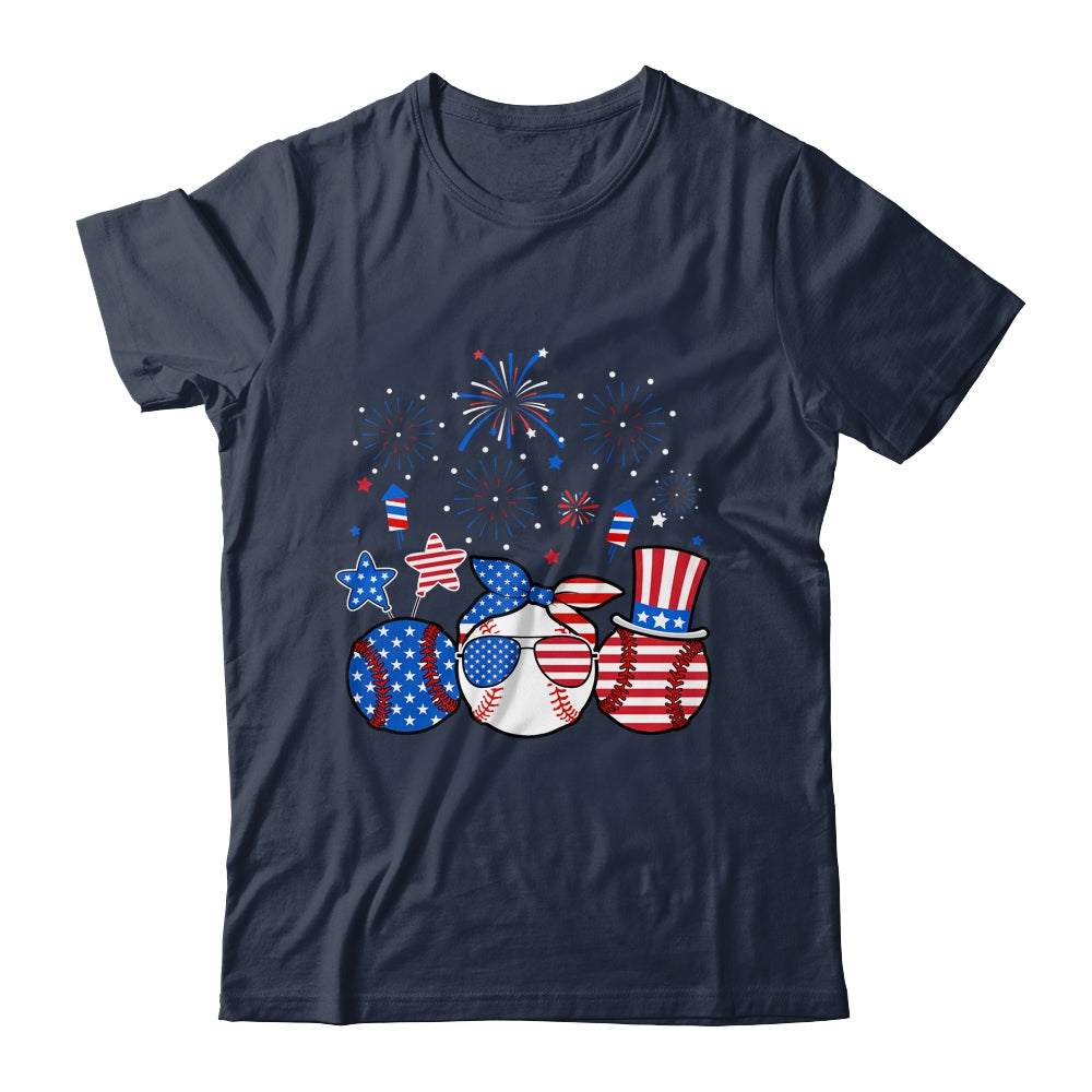 Baseball Lover Patriotic 4th Of July Independence Day Shirt & Tank Top | siriusteestore