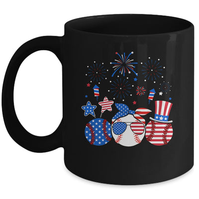 Baseball Lover Patriotic 4th Of July Independence Day Mug | siriusteestore