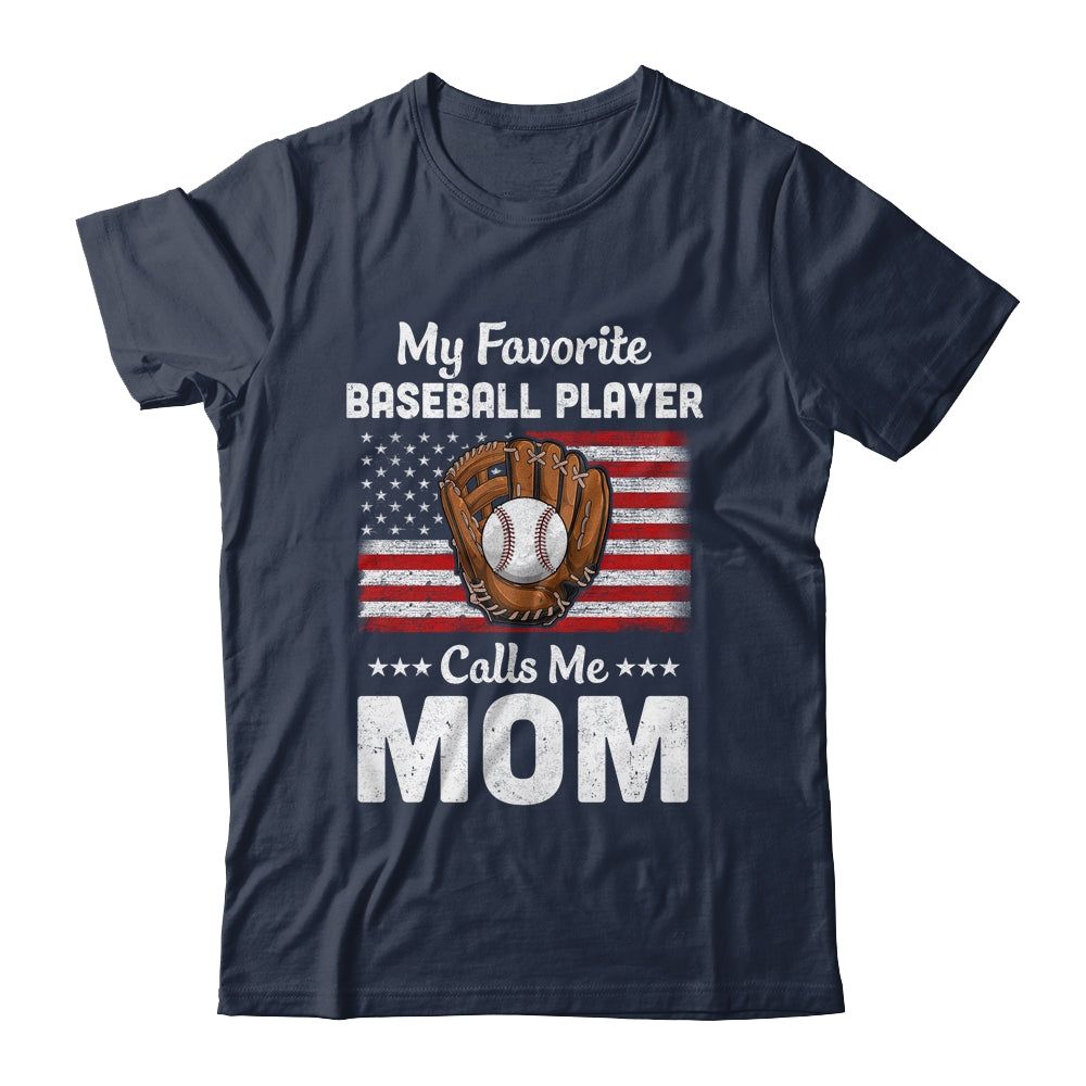 Baseball Mom My Favorite Baseball Player Calls Me Mom Shirt & Hoodie | siriusteestore