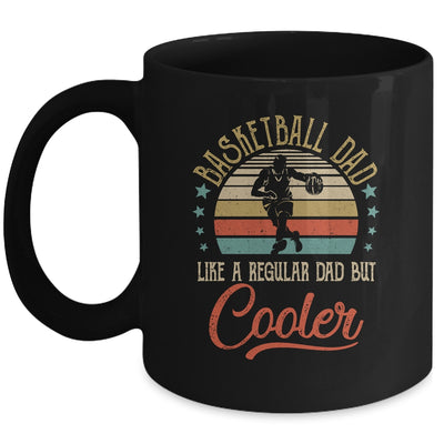 Basketball Dad Like A Regular Dad Cooler Vintage Fathers Day Mug | siriusteestore
