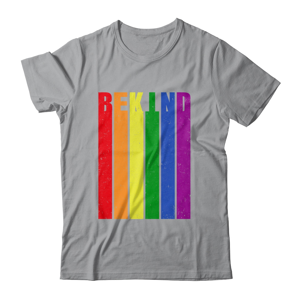 Be Kind Be You LGBT Pride Month Flag Rainbow LGBTQ Shirt & Tank Top | siriusteestore