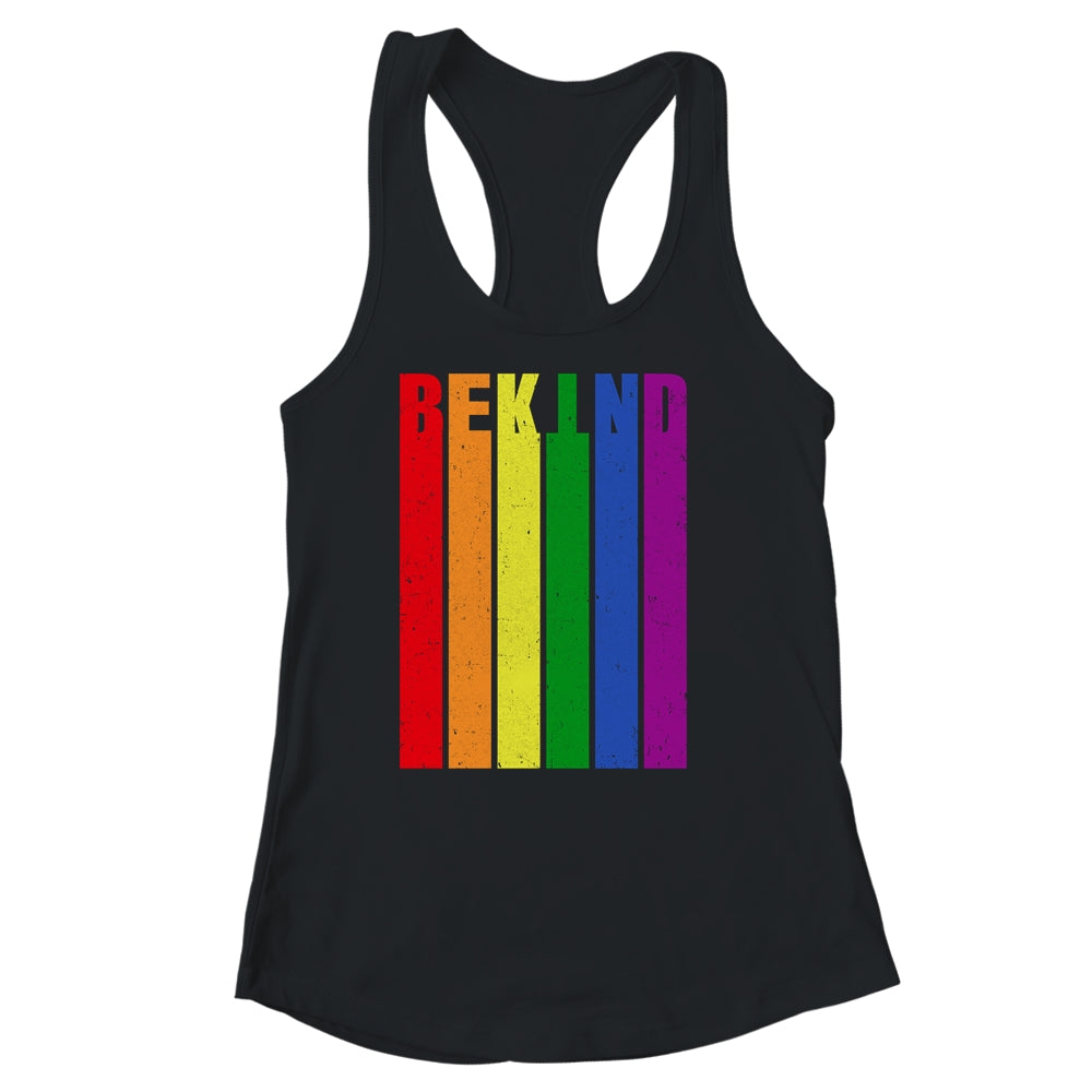 Be Kind Be You LGBT Pride Month Flag Rainbow LGBTQ Shirt & Tank Top | siriusteestore