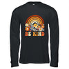 Be Kind Rainbow Choose Kindness Anti Bullying Groovy Organe Shirt & Hoodie | siriusteestore