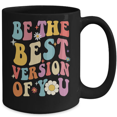 Be The Best Version Of You Peace Love 60s 70s Groovy Mug | siriusteestore