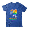 Be Yourself Lovely LGBT Gay Pride Lesbian Gays Love Shirt & Tank Top | siriusteestore