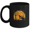 Beagle Dog And Moon Funny Halloween Costume Gift Mug | siriusteestore