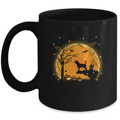 Beagle Dog And Moon Funny Halloween Costume Gift Mug | siriusteestore