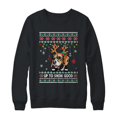 Beagle Dog Reindeer Ugly Christmas Xmas Shirt & Sweatshirt | siriusteestore