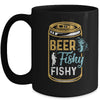 Beer Fishy Fishy Funny Papa Grandpa Dad Fishing For Men Mug | siriusteestore
