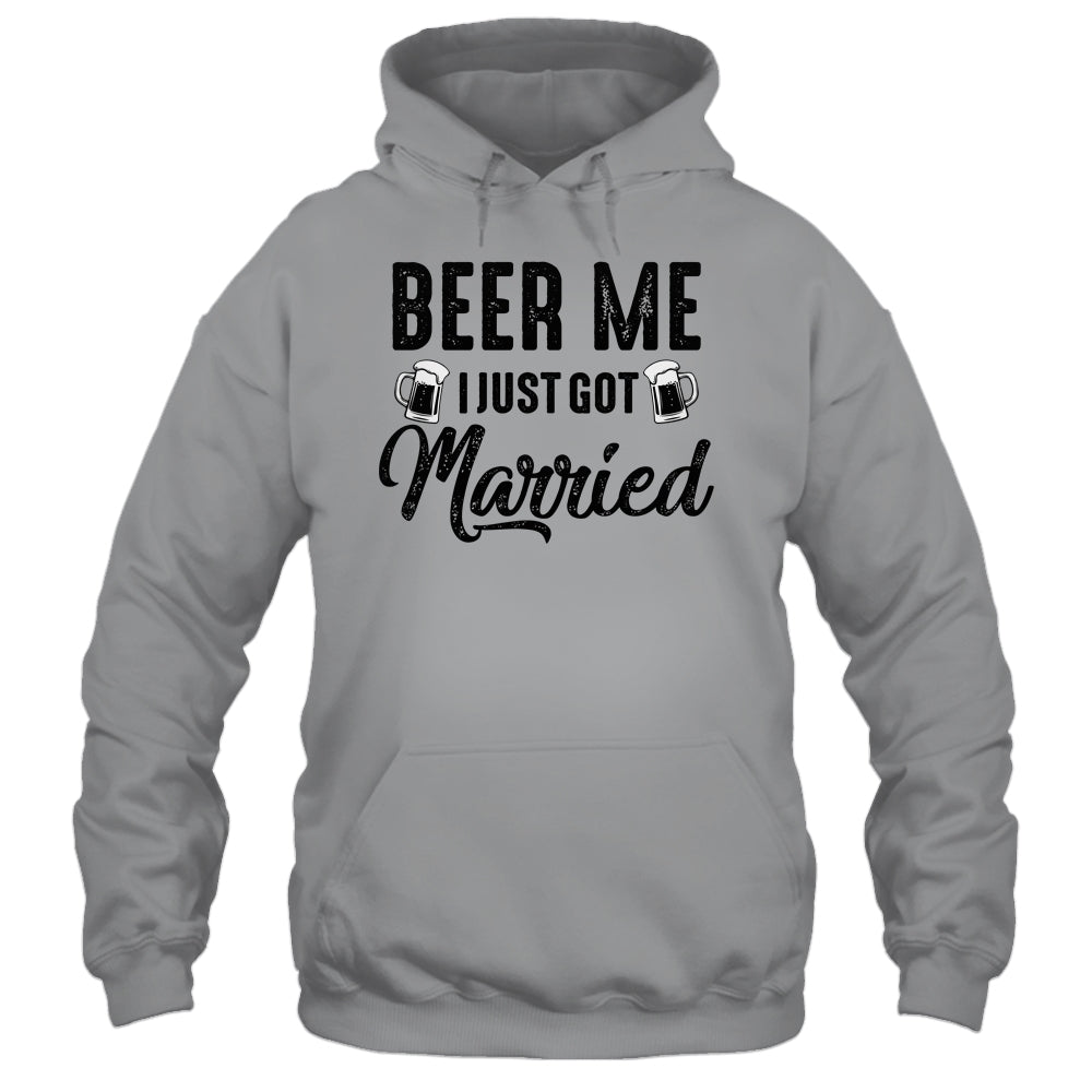 Beer Me I Just Got Married Funny Marriage Vintage Distressed Shirt & Tank Top | siriusteestore