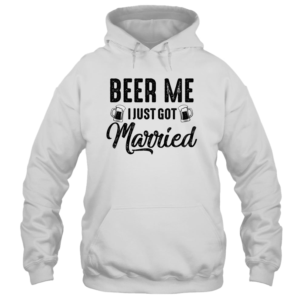 Beer Me I Just Got Married Funny Marriage Vintage Distressed Shirt & Tank Top | siriusteestore